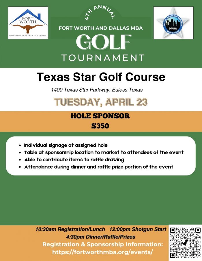 Fort Worth Mortgage Bankers Association (FWMBA) Fort Worth & Dallas